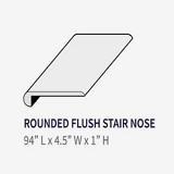 Accessories
Rounded Flush Stair Nose (Chas